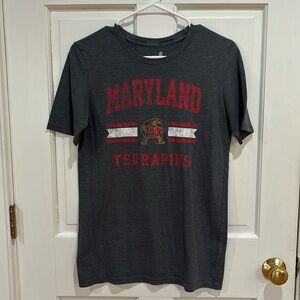 University of Maryland Terrapins Boys Short Sleeve T-Shirt; Size YXL (16-18)